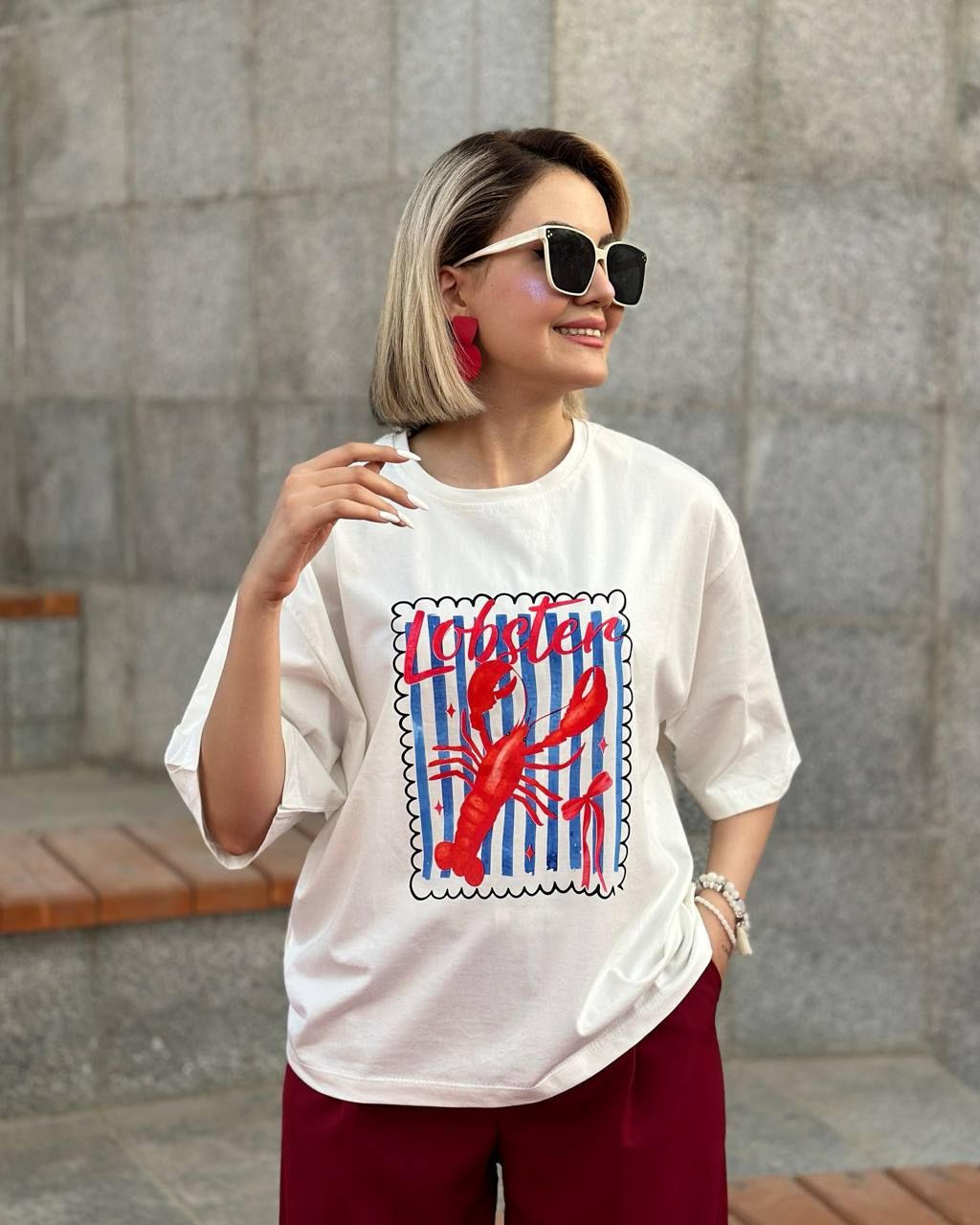 تیشرت باکسی سامری،نخ پنبه